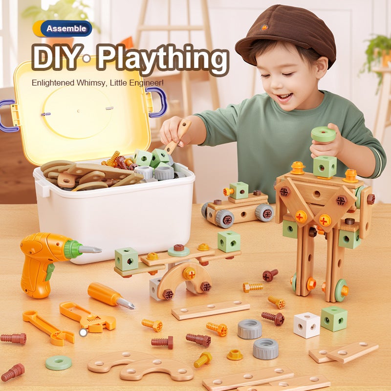 Children'S Screw Toys Baby Children'S Screw Nut Combination Disassembly And Assembled Educational Assembled Toys For Men And Women - Image 2